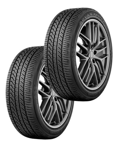 Paq. 2 Llantas 235/40 R19 Yokohama Advan Sport As+ 96y