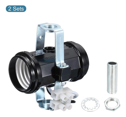 Meccanixity E27 Bombilla De Doble Base Bombarla M10 Soporte