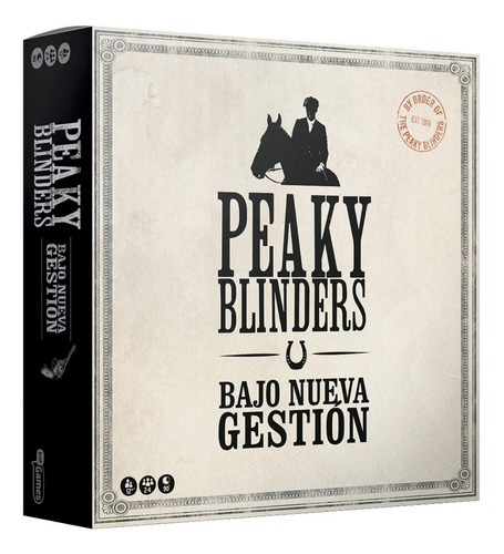 Borras - Peaky Blinders. Juego De Mesa De Estrategia