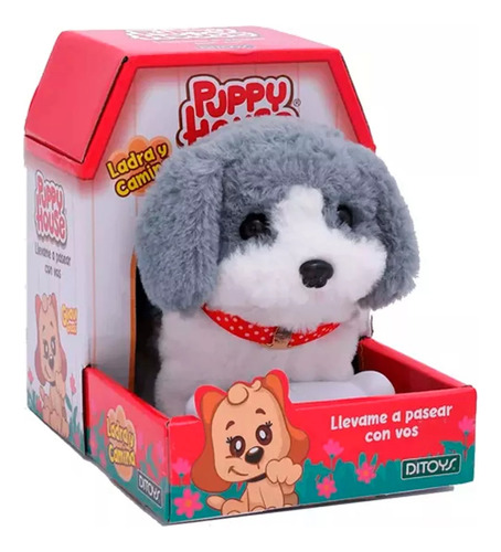 Puppy House Perro Mascota Ladra Y Camina Ditoys