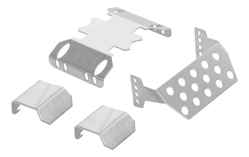 4 Unids/set Chasis Armadura Para Las 1:10 Axial Scx10 Ii