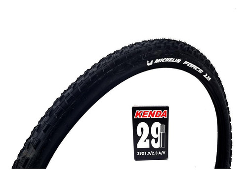 Pneu Michelin Force Access Line 29x2.25 + Câmara De Ar Kenda