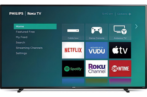 Smart Tv Philips 65 Class 4k Uhd Hdr Compatible Con Alexa