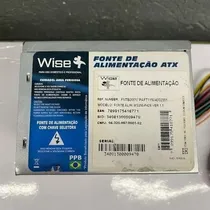 Comprar Fonte Nominal Wise Model: Ws200-p42s Ver 1.1 24p 200w Sata