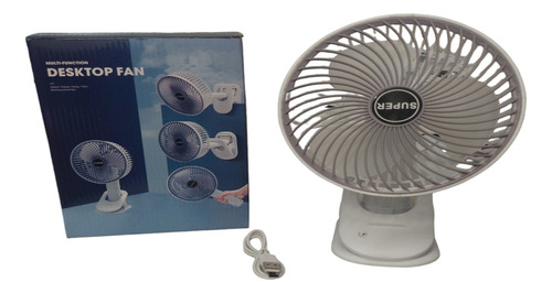 Ventilador De Escritorio Portátil De Múltiples Formas