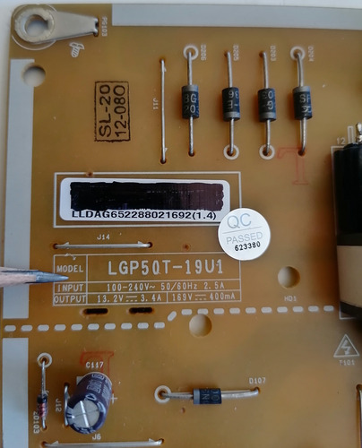 Fuente Lg 50un8050pud Lg50t-19u1 (Usado)