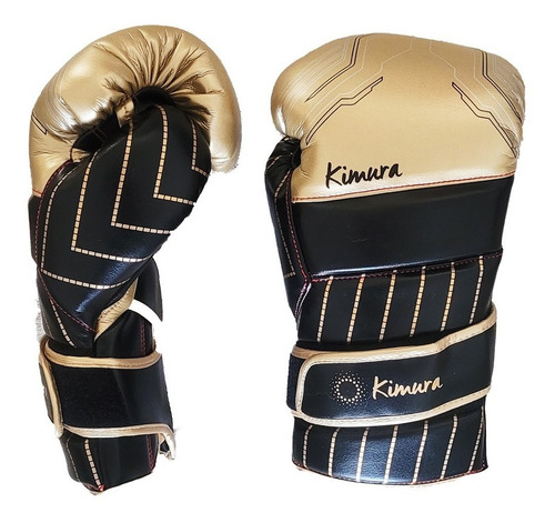 Imagen 2 de 6 de Guantes De Boxeo Kimura Doble Cierre 14oz Y 16oz
