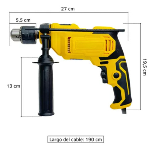 Set Amoladora Angular 780w Taladro De Impacto 850w Estuche