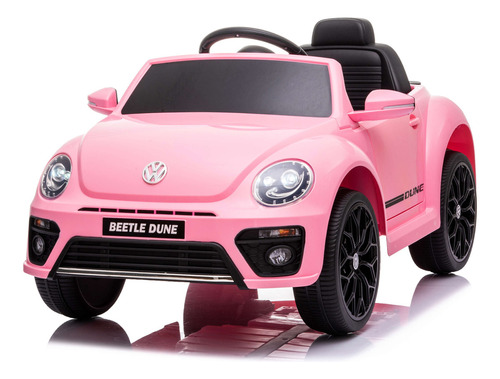 Auto a batería para niños Shine Volkswagen Beetle Dune  color rosa 