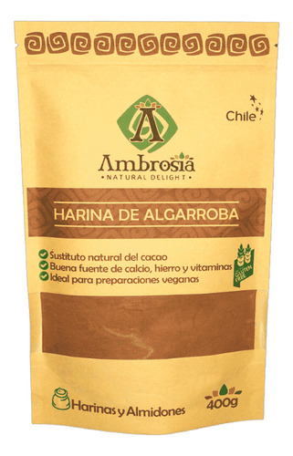 Ambrosia Harina De Algarroba Sin Gluten 400 G