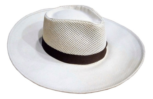 Imagen 1 de 10 de Sombrero Lagomarsino Australiano Algodon Ventilado Verano Ha