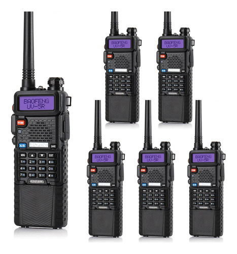 Baofeng Uv-5r Radio Bidireccional De Doble Banda Con Paquete