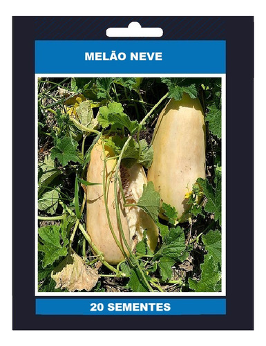 Melão Neve - 20 Sementes