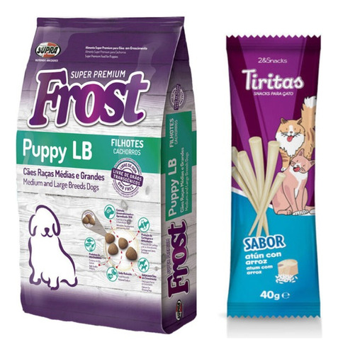 Ración Comida Perro Cachorro Frost 15+2 Kg+ Envio Gratis