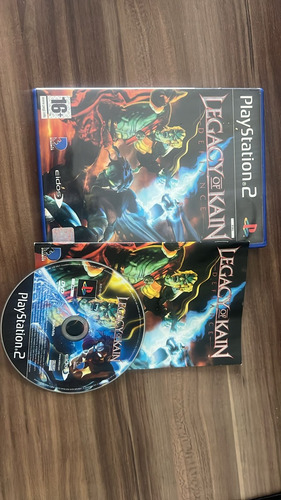 Jogo Legacy Of Kain Do Ps2 Original Pal (europeu) Semi-novo