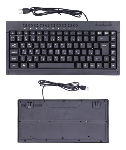 Computadora Portátil De Escritorio Usb De 87 Teclas Con Tecl