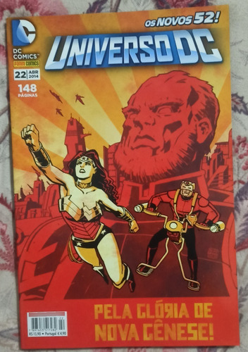 Universo Dc N° 22 - Os Novos 52 ( 3ª Série) - Panini (Usado)