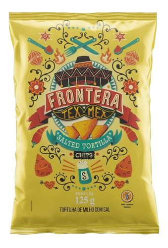 Tortilla Chips Sal Frontera 125g