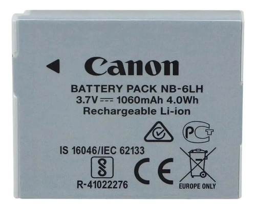 Bateria Canon Nb-6lh Original Garantia Canon Brasil Nfe