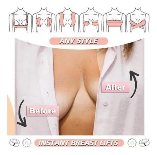 Cinta Levanta Busto Seno Adhesiva Invisible Push Up