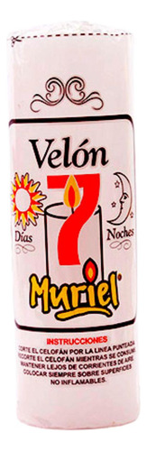 Velón 7 Días Muriel Pack X10 Unidades