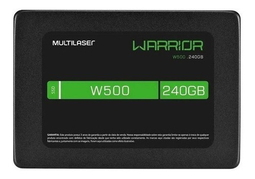 Ssd Gamer Warrior 2,5 Pol. 240gb W500 - Ss210