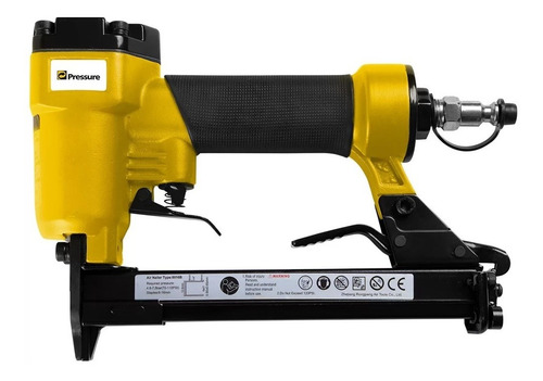 Imagem 3 de 3 de Grampeador Pneumático 6 À 16mm Para Até 120 Grampos Pressure