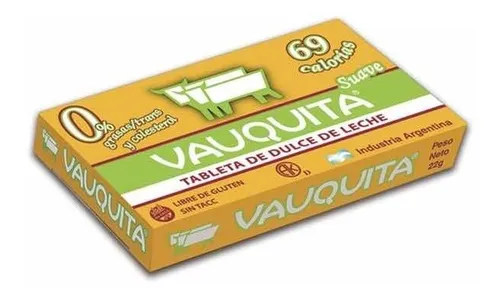 comprar Tableta Vauquita Light Dulce De Leche Caja X 18 U Sin Tacc