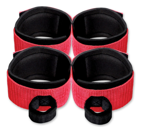 Set Bondage Esposas Y Tobilleras - Web Bed Restraint System