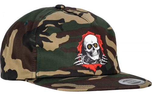 Powell Peralta Skateboard Hat Snapback Ripper 2 Camo