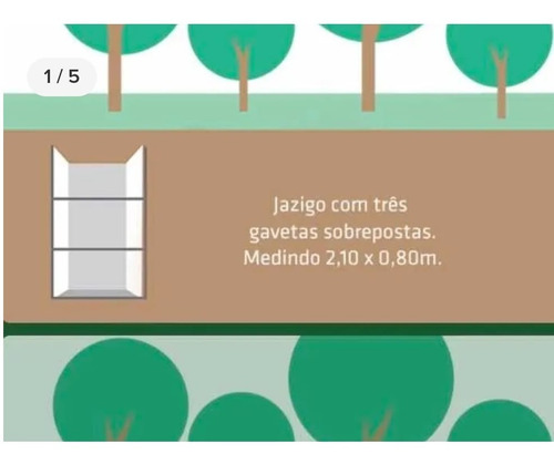 Imagem 10 de 10 de Jazigo Com 4 Gavetas Entrada Exclusiva Cemitério Jardim Da Colina São Bernardo Do Campo