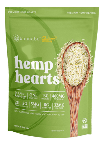 Hemp Corazones Cañamo 420g | 13g Proteina P/p