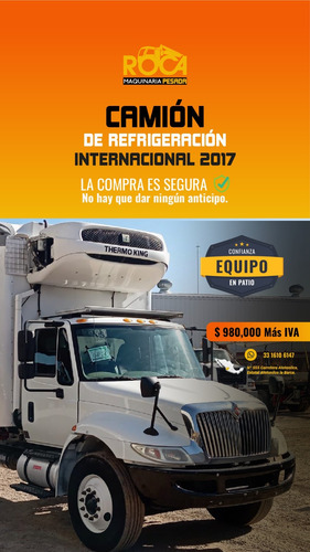 Camion De Refrigeracion 2017 Internacional Con Motor Cummins
