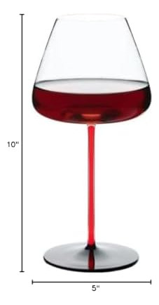 Casa Calida - Copa De Vino Tinto Milán, Juego De 2, Copa De