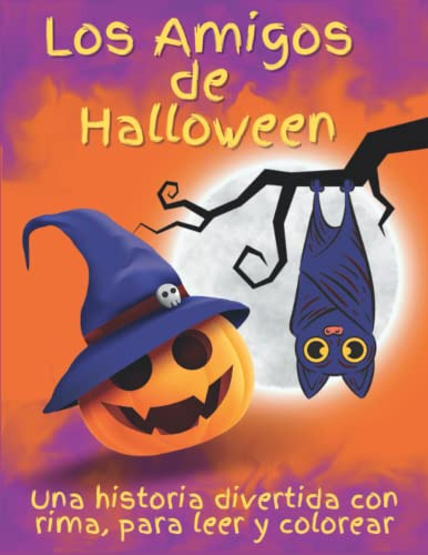 Los Amigos De Halloween | Libro De Colorear Para Niños: Niña
