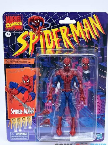 Spiderman Marvel Legends Retro 1ra Edición 