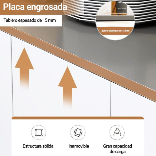 Alacenas Mueble Modernas De Madera Para Cocina Con 3 Puertas