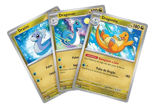 Carta Pokémon - Dratini 147/165 - 151 - Copag em Promoção na Americanas