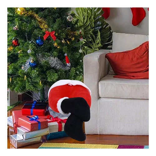 Cv Piernas De Felpa De Papá Noel, Pierna Rellena Divertida,
