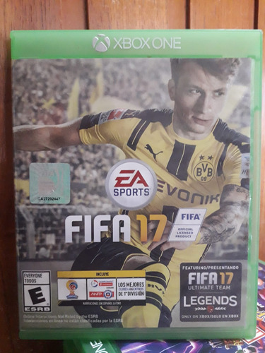 Fifa 17 - Fisico - Usado - Xbox One