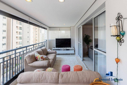 Imagem 3 de 30 de Apartamento Com 4 Suítes À Venda, 290 M² Por R$ 4.450.000 - Campo Belo - São Paulo/são Paulo - Ap4107