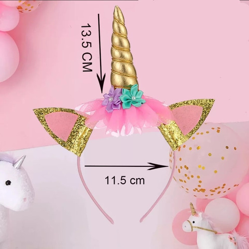 Imagen 7 de 8 de Disfraz Niñas Princesa Unicornio Figura Multicolores Gasa