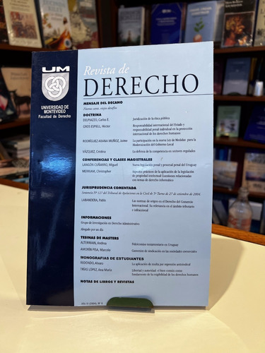 Revista De Derecho N° 6 2004 Universidad De Montevideo