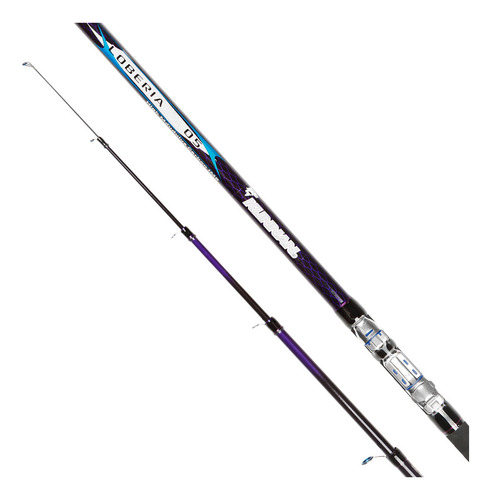Caña Kunnan Telesecopica Loberia 4.50 Pejerrey Rio Laguna Color Violeta Oscuro