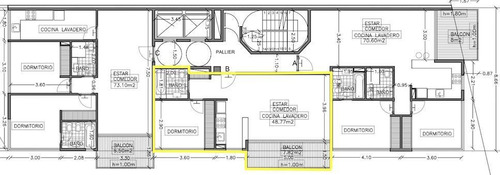 Imagen 29 de 29 de Venta A Estrenar Departamento 2 Amb Av. J B Alberdi Y Pumacahua - Flores Sur