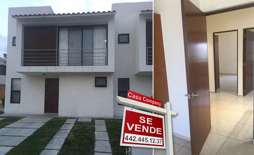 Preciosa Casa En Santa Fe Juriquilla, 3 Recamaras, 2.5 Baños