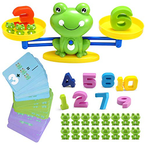 Frog Balance Cool Math Counting Game Educativo Escala D...