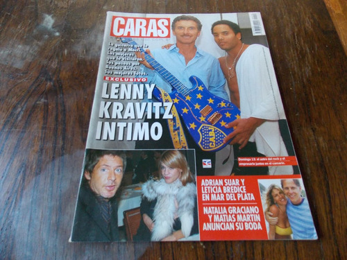 Revista Caras 1210 Kravitz Macri Suar Bredice 15/3/5 Madonna