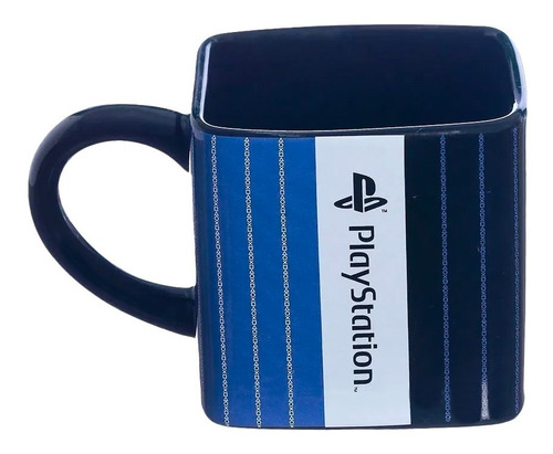 Caneca Quadrada Cubo 300 Ml Playstation Original