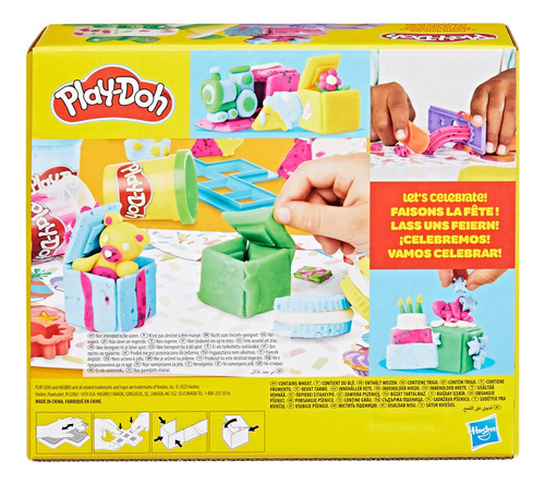 Set De Masa Moldeable Play-doh Crea Regalos De Juguete Multicolor